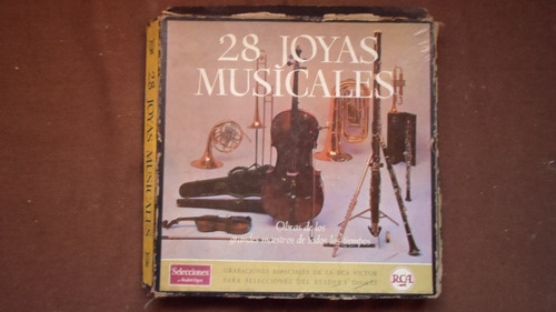 Disco 28 Joyas Musicales Con Deterioro En La Caja