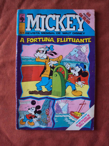 Gibi Disney Mickey N.324 De 1979 Frete R$ 9,5