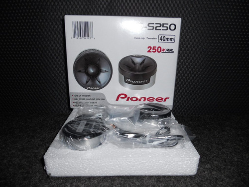 Super Tweeters Pioneer Ts-s250 250 Watts C/u Caja Trae 1 Par