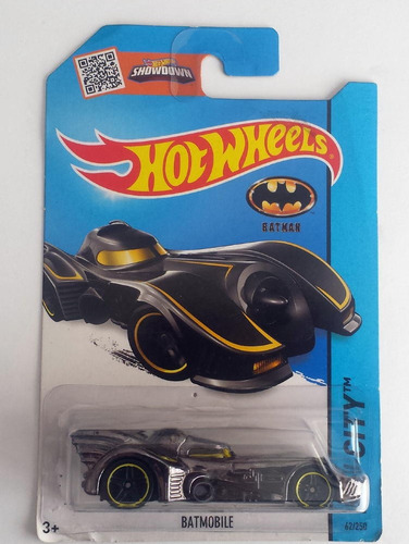 Hot Wheels Batmobile - Batimovil Lineas Amarillas