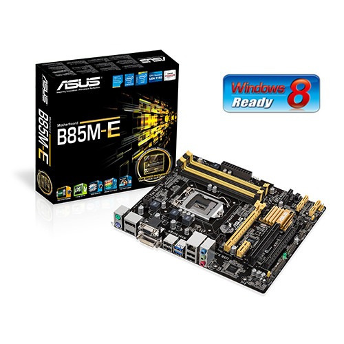 Placa Mãe Asus B85m-e + Core I5 4690 Box. Novo / Gar./ N.f.