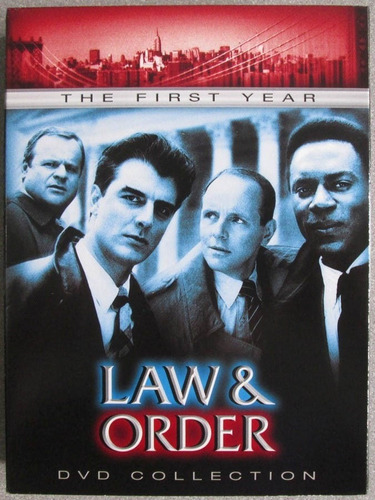 Dvd Law & Order - La Ley Y El Orden / 6 Discos 1° Temporada