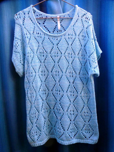 Remera Importada Crochet Talle L