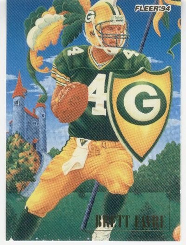 1994 Fleer Pro Vision Brett Favre Packers