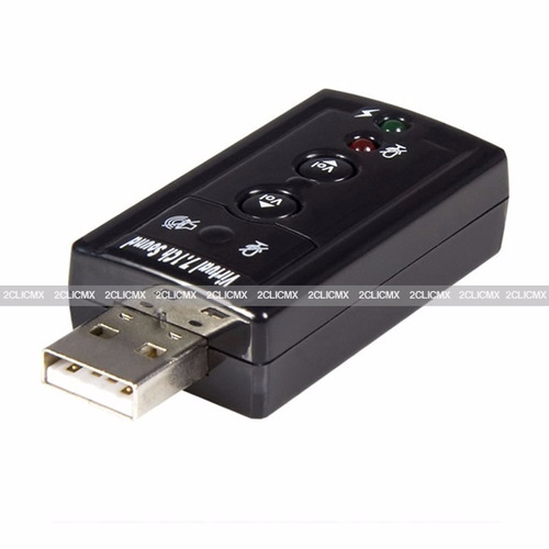 Tarjeta De Sonido Usb 7.1 Canales De Laptop Pc Envio Gratis