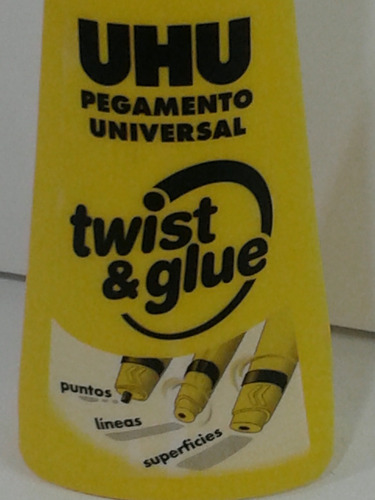 Pegamento Universal Uhu Twist & Glue 90ml Facil Microcentro