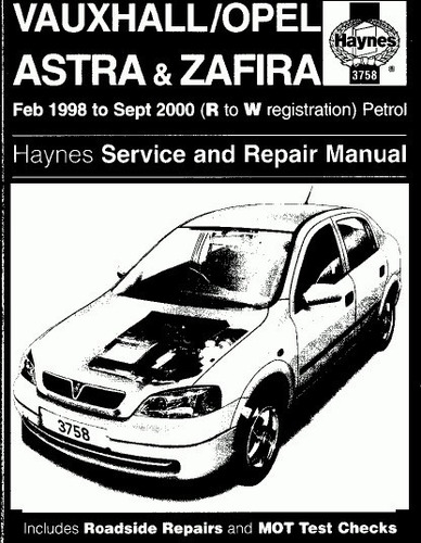Manual De Taller Chevrolet Zafira (1999-2005) Envio Gratis
