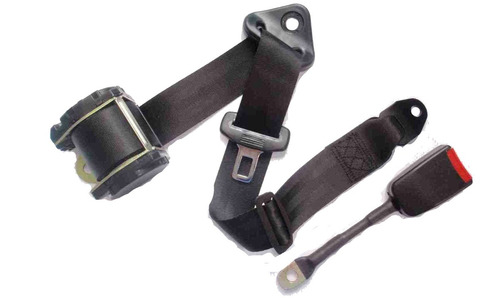 Imagen 1 de 7 de Cinturon Inercial De Seguridad Homologado Super Retractil