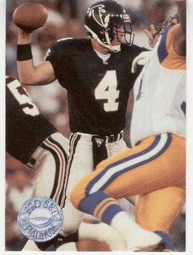 1991 Pro Set Platinum Brett Favre Rookie Atlanta Falcons