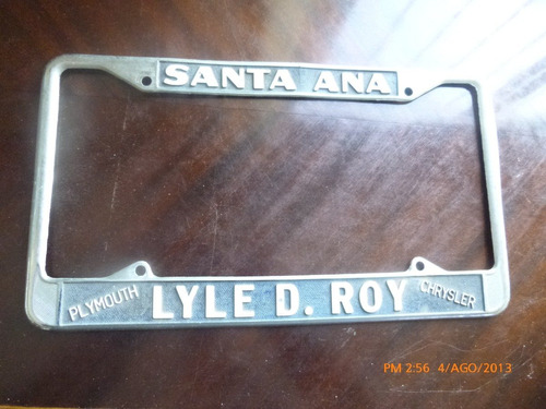 Antigua Pota Patente  Santa Ana  - Lyle D -roy