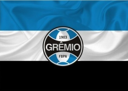 Bandeira Oficial  Do Gremio  2 Face Medida D/ 128 X 90 Cm