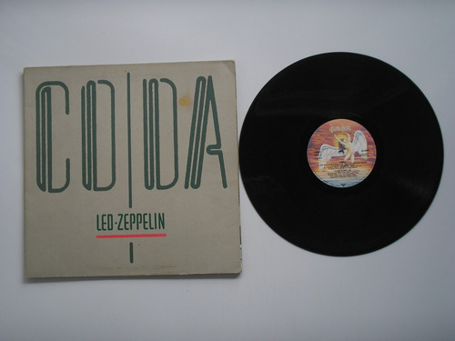 Lp Vinilo Led Zeppelin Coda Printed Alemania 1982