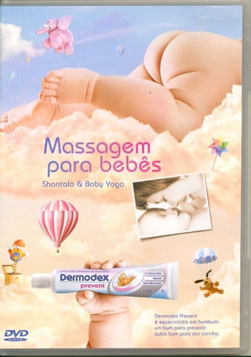 Dvd Lacrado Massagem Para Bebes Shantala E Baby Yoga