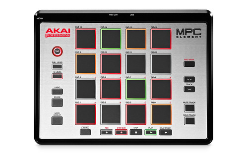 Controladora Dj Sampler Usb Akai Mpc Element + Garantia + Nf