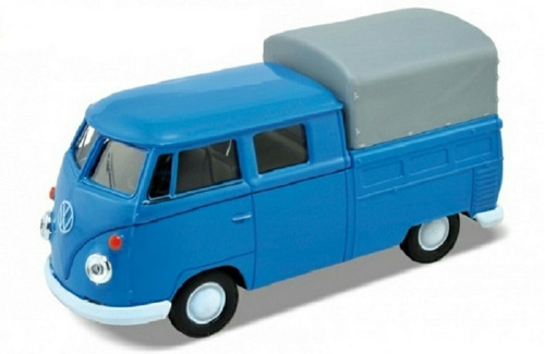 Kombi Com Capota Azul