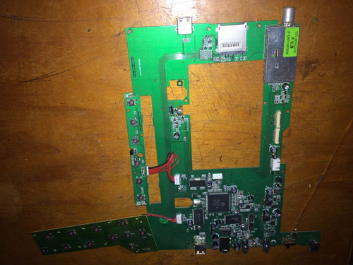 Placa Principal Dvd Booster Tf-dvd1220tv Dns109-main-r1.0