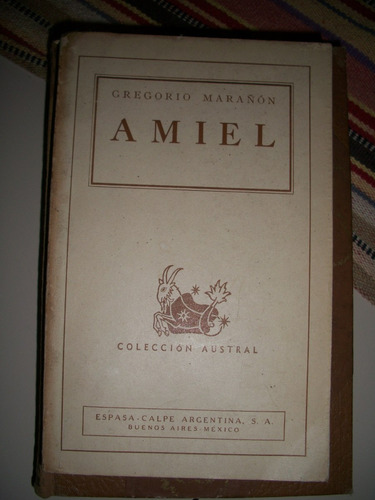 Amiel / Gregorio Marañon   A2