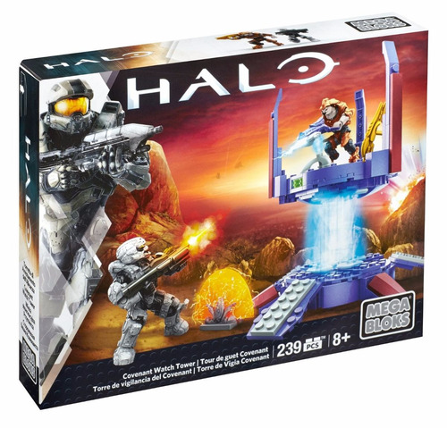 Set Covenant Watchtower Halo Mega Bloks Torre Vigilancia