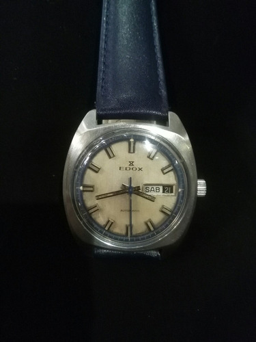 Reloj Edox, Automático,c..1970, Calibre Eta