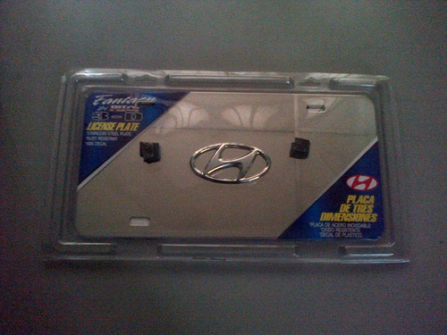 Marco De Placa Cromado Chevrolet, Hiunday,toyota,honda