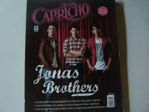 Livro - Jonas Brothers - Capricho - Edição Especial 