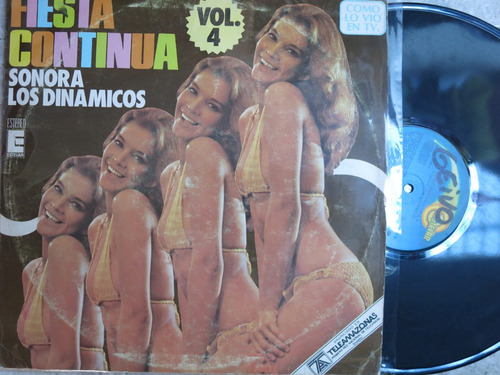 Vinyl Vinilo Lp Acetato Sonora Los Dinamicos Cumbia Tropical