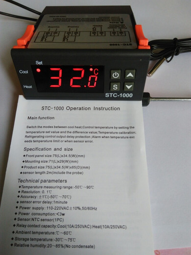 Termostato Digital Stc-1000