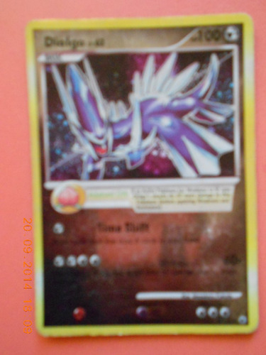 Carta Dialga Estrella Pokemon Foil Reversa