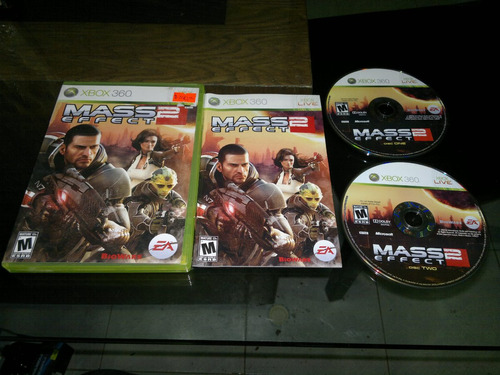 Mass Effect 2 Completo Para Xbox 360,excelente Titulo,checa