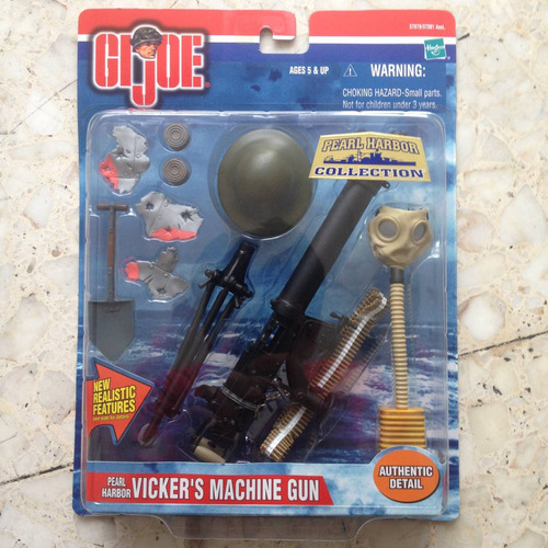 Gi Joe Vickers Machine Gun Pearl Harbor Para Fgra 1/6 (Usado)