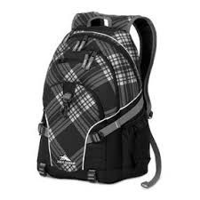 Mochila Portanotebook High Sierra Loop - Reforzada -gris/bco