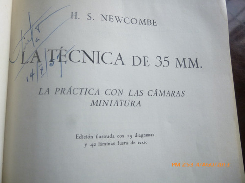 Libro La Fotografia La Tecnica En 35 Mm   H.s New (aa1159