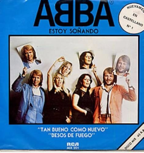 Abba Estoy Sonando Maxi Only Uruguay Vinilo 12  En Español