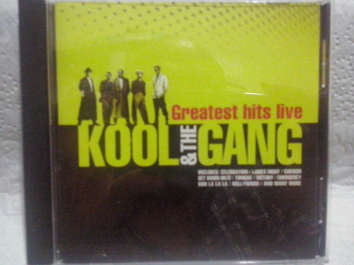 Cd Original De Kool & The Gang Greatest Hits En Vivo