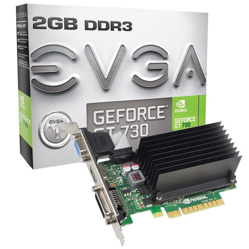 Tarjeta Video Nvidia Evga 730 Gt 2gb Ddr3 Excelente Desempeñ