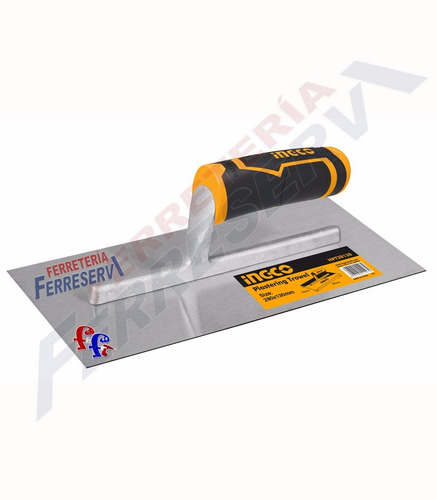 Ff Llana De Acero Lisa Enduido Yeso Masilla 280x130mm Ingco