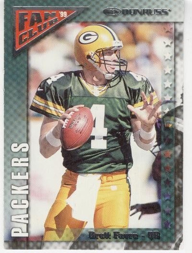 1999 Donruss Fan Club Silver Brett Favre Packers