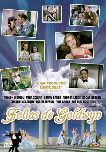 Folias De Goldwyn - Dvd - Adolphe Menjou - The Ritz Brothers