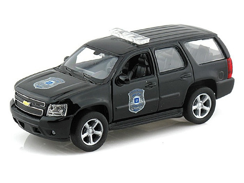 Perudiecast Welly - 2008 Chevy Tahoe Police - Escala 1.38