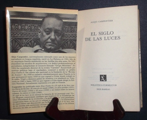 Alejo Carpentier. El Siglo De Las Luces. Barcelona. 1976 (Usado)