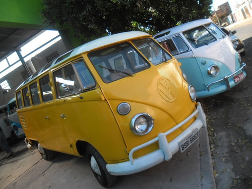 Kombi Antiga Vw Van Mod. Samba E Teto Solar - Por Encomenda