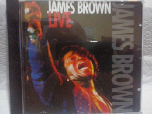 Cd Original De James Brown  En Vivo Usa