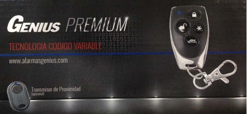 Alarma Genius Anti Escaner Premium Gold Optical Cod Variable