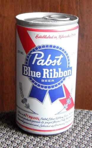 Pabst Blue Ribbon 1976 Cerveza U S A