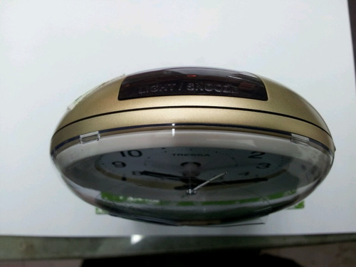 Reloj Despertador Tressa Dorado T-dd809