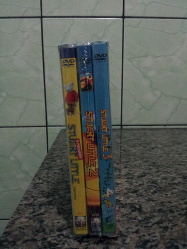 Dvd Stuart Little Box Com Os Três Filmes Originais Lacrados