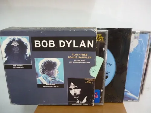 Bob Dylan Greatest Hits 1 - 2 - 3 Box Set 5 Cds Usa