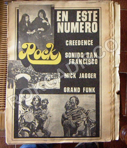 Revista, La Edad Del Rock, Creedence, George Harrison, Otros