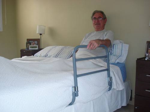 Imagen 4 de 5 de Baransik - Baranda Para Cama O Sommier Adultos Chica