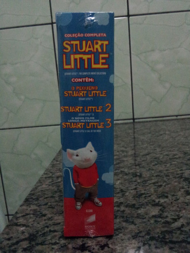 Dvd Stuart Little Box Com Os Três Filmes Originais Lacrados